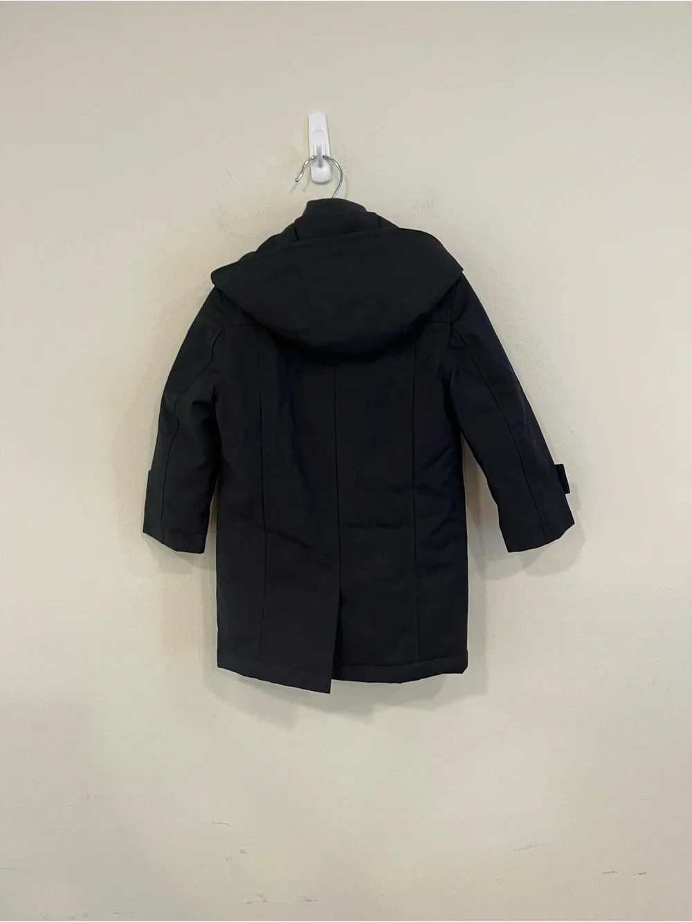 Appaman Black Pea Coat with Hood for Kids